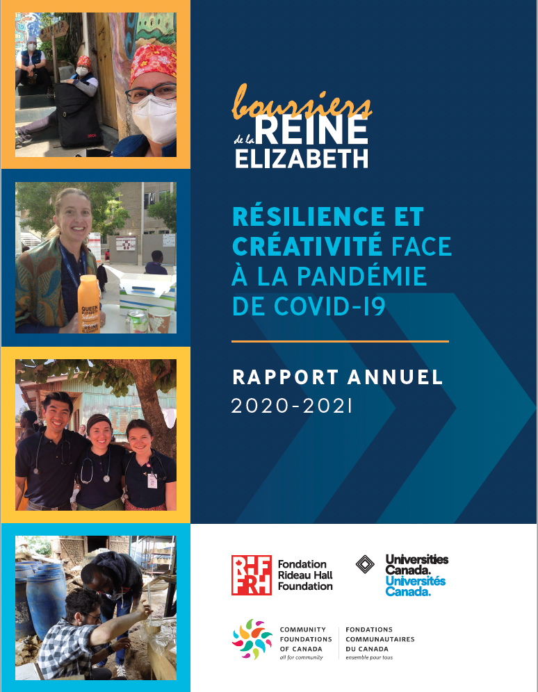 Page couverture du rapport 2020-21 du programme BRE